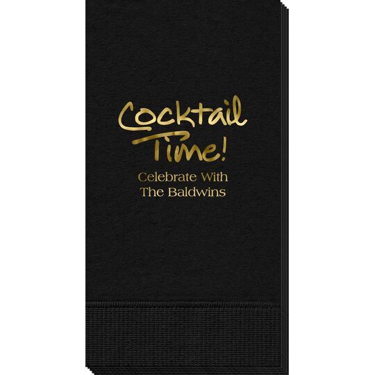 Studio Cocktail Time Guest Towels